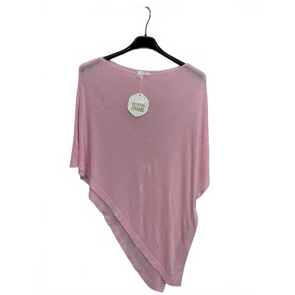 NEW OZ women's embelished italian knit top in pink